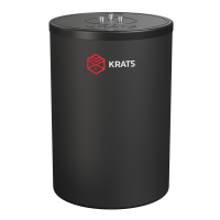 Бойлер БакВБаке 160 черный KRATS