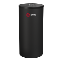 Бойлер БакВБаке 230 черный KRATS