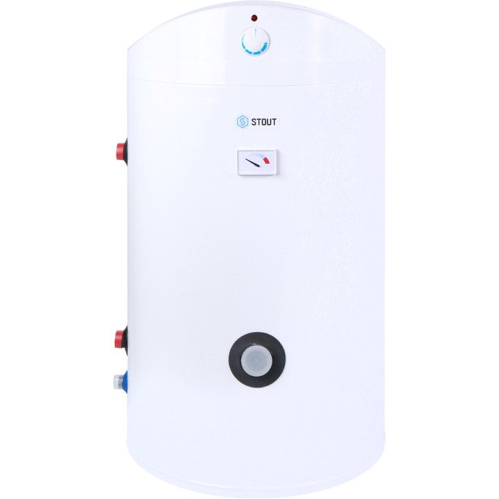STOUT бойлер комбинированного нагрева напольный 100л мощность 24кВт ТЭН 2кВт