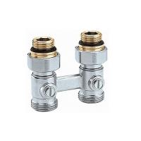 Узел нижнего подключения для радиатора прямой 12 х 34 евроконус ТИМ