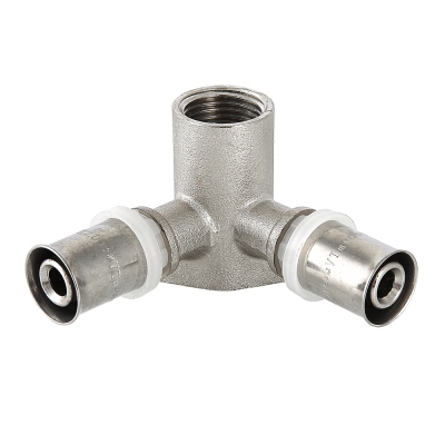 Водорозетка пресс проходная 16х1/2" Valtec