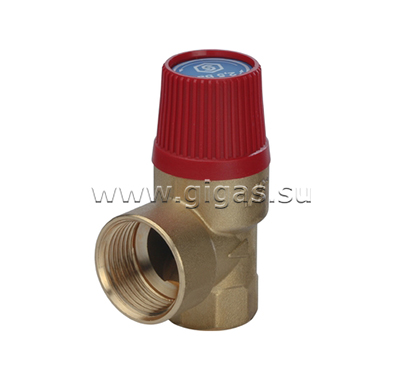 Клапан предохранительный 3 бар SVS 30 -1/2*3/4 STOUT