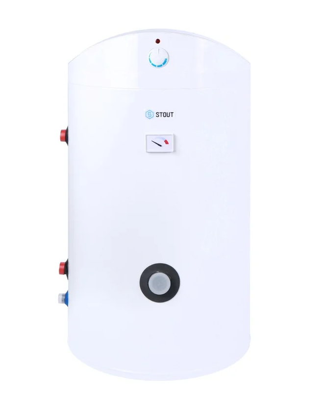 STOUT бойлер комбинированного нагрева напольный 200л мощность 32кВт ТЭН 3 кВт