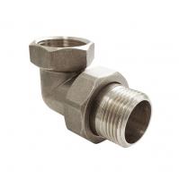 Сгон угловой 1  вн-нр VALFEX разъемный (американка) никелиров.