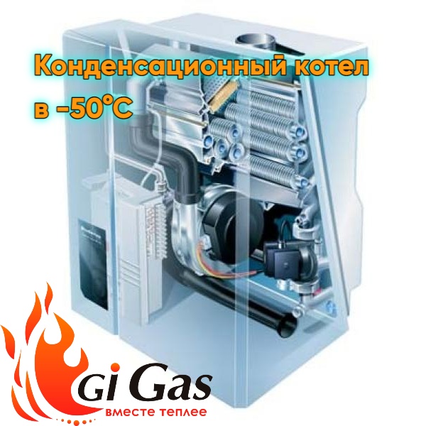 Конденсационные котлы в -50°С Конденсационные котлы в -50°С