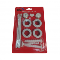 Монтажный комплект для радиатора 1--2 (с 3-мя кронштейнами) (40 шт.--кор) Sibio (XF73856 1--2)