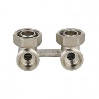 Узел нижнего подключения для радиатора угловой GAPPO